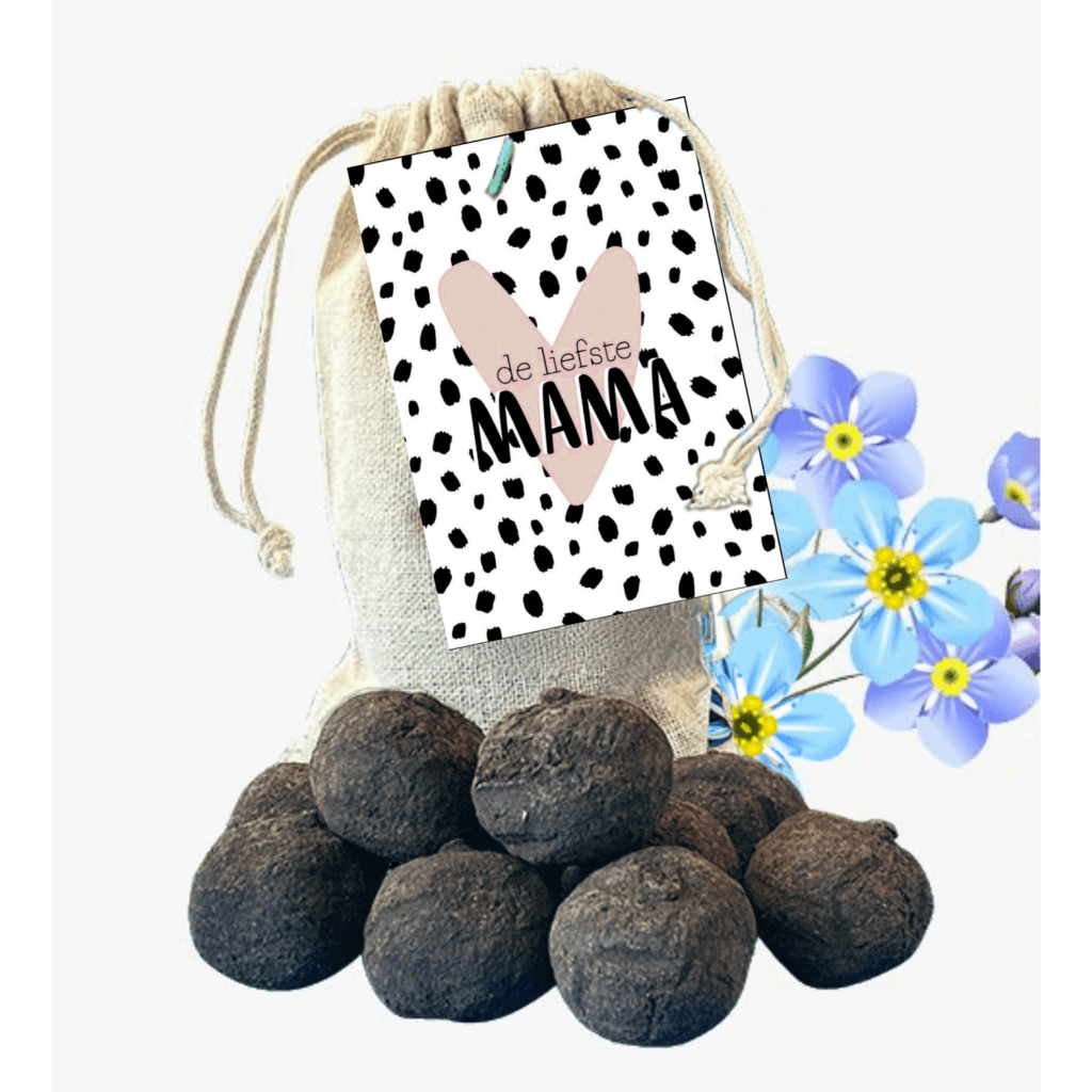Zaadbommen in Zakje - Moederdag - Gratis Label De liefste Mama