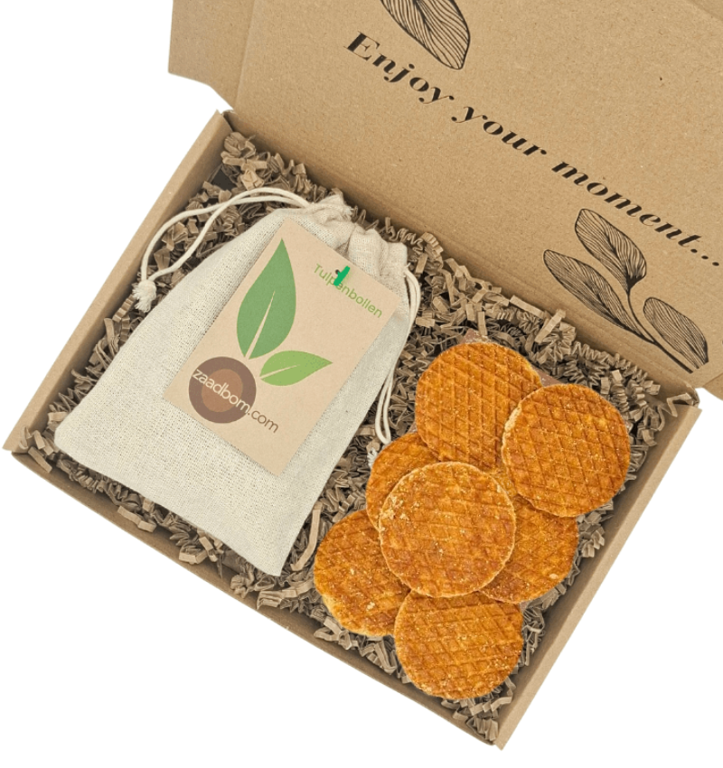 Double Dutch | Brievenbuspakket | Stroopwafels & Tulpenbollen