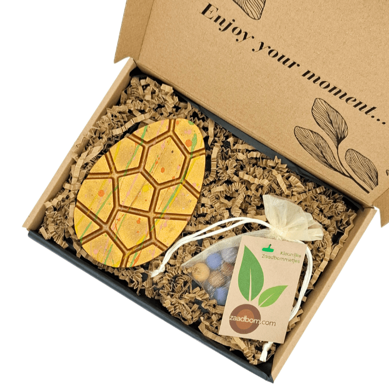 Paasei & Kleurrijke zaadbommetjes Box