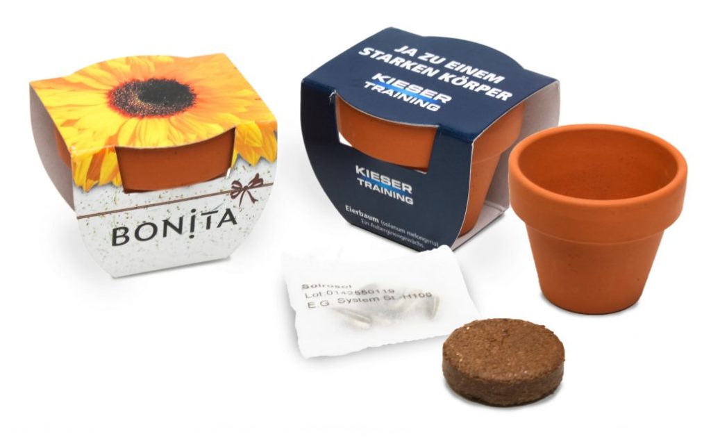 DIY Bloemenset klein - Eigen Ontwerp Logo/Tekst